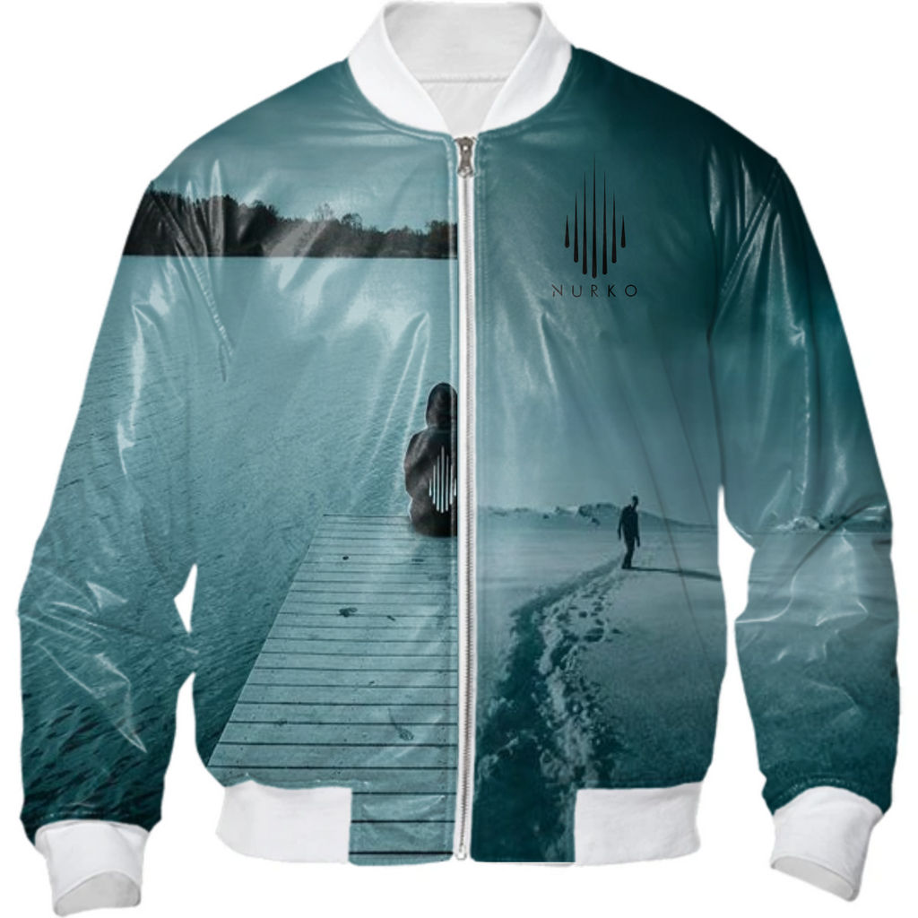 SEASONS SPLIT IMAGE BOMBER