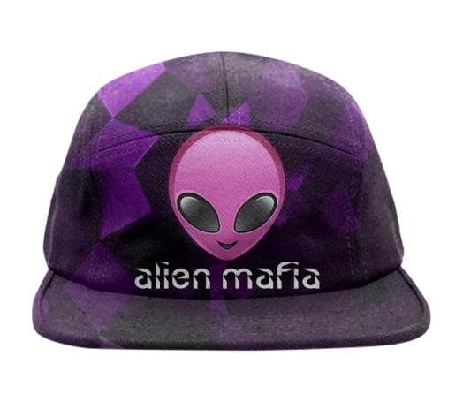 Pink Alien Mafia Hat