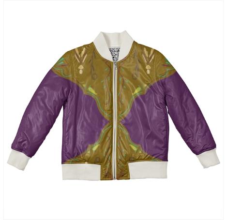 Kids bomber jacket with Ornaments