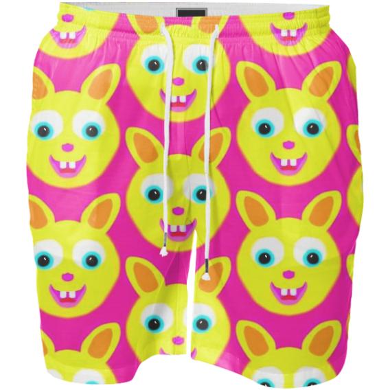 bunny swim shorts