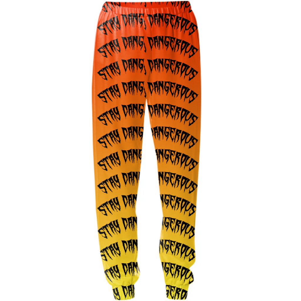 gradient cotton pants