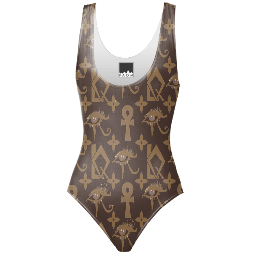 Last Foreign Queen One Piece Swimsuit