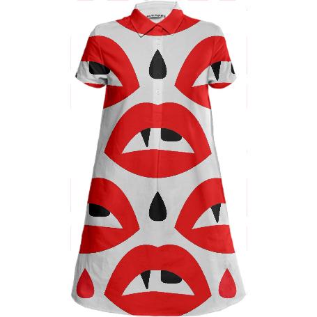 Mini bloody dress