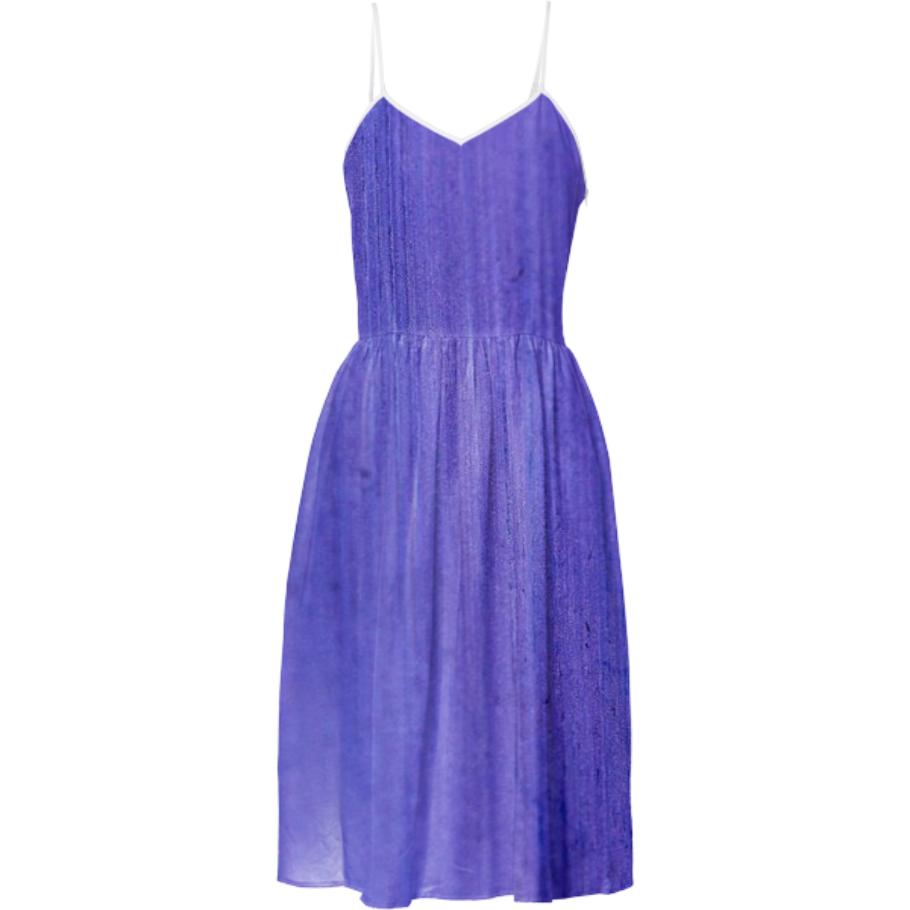 Luxury ladies Summer mystical Purple Dress