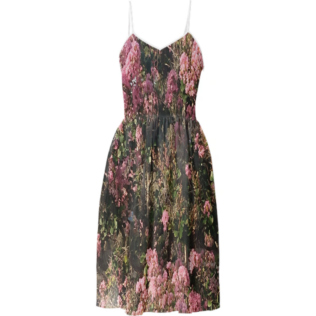Pink Floral dress 2