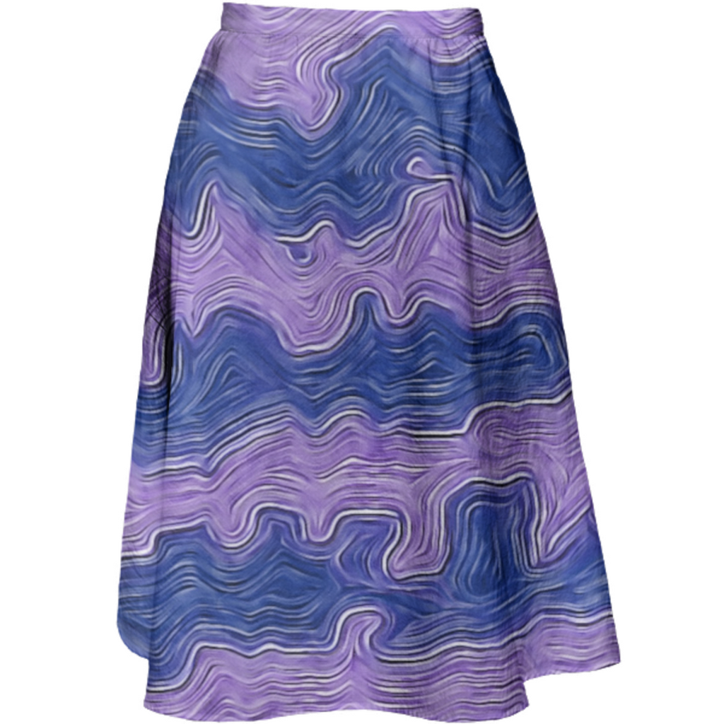 blue and purple