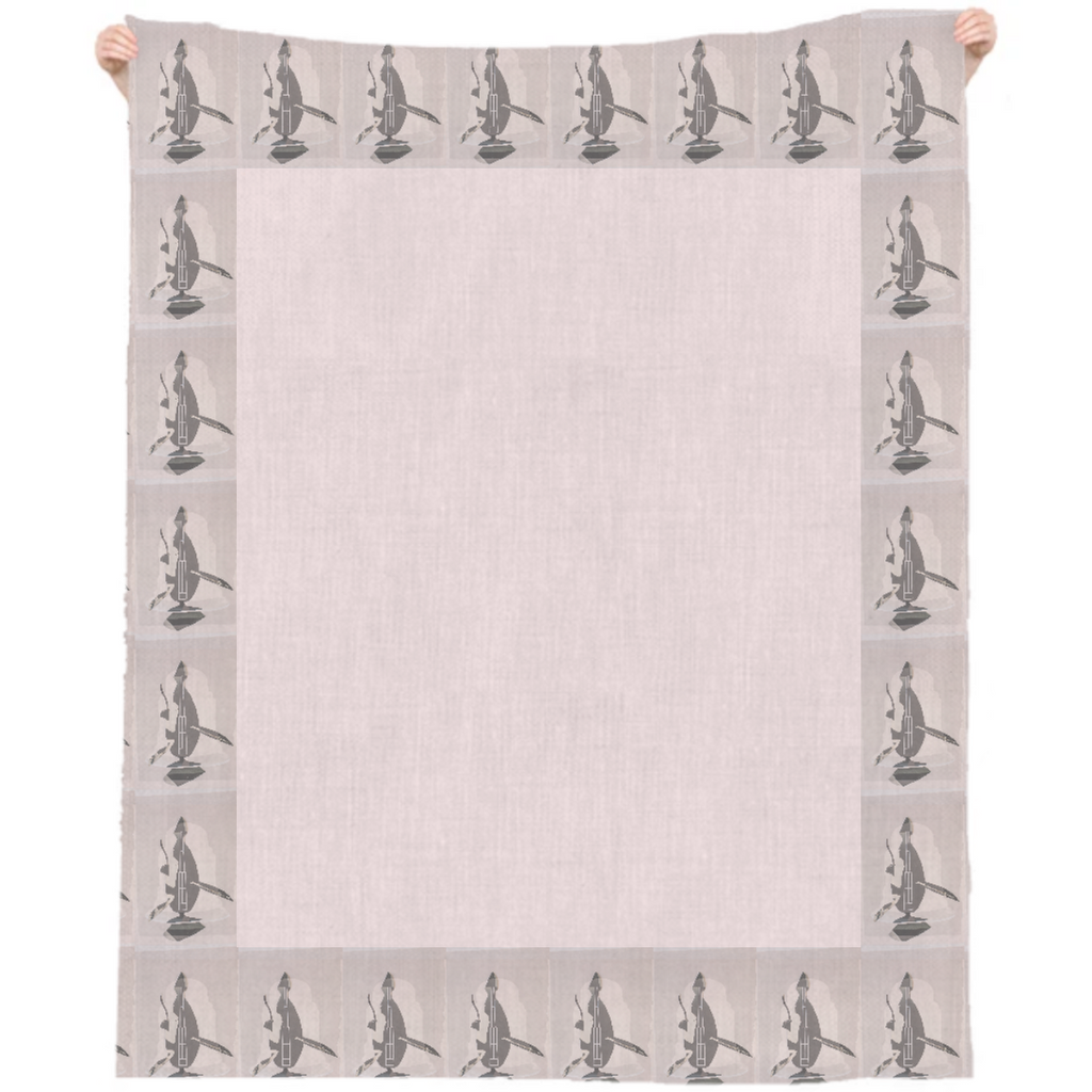 Linen Tablecloth: Pale Blush Universe
