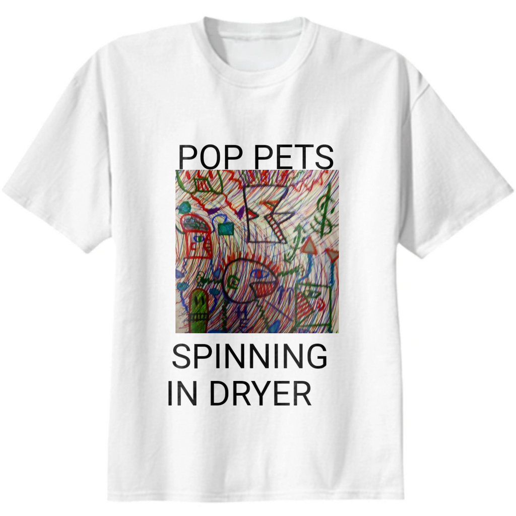 Pop Pets spinning in dryer