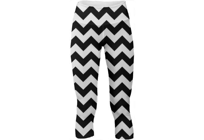 Black and White Chevron