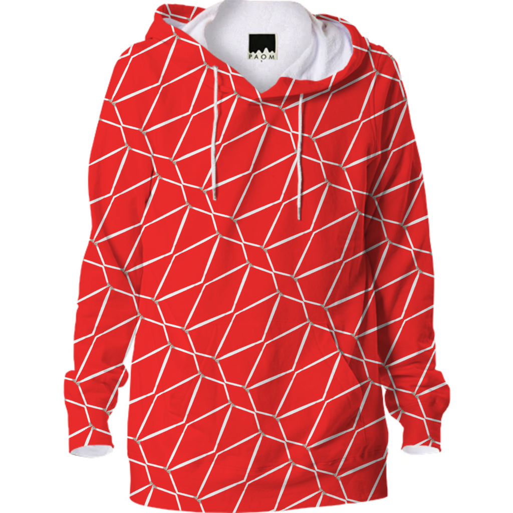 Red and White Geometric