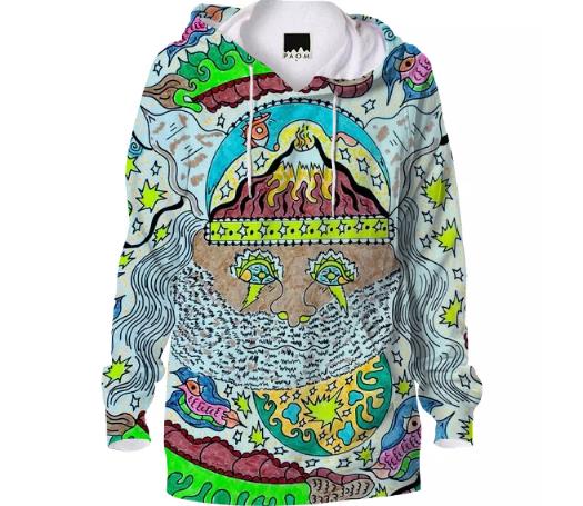 Supersonic Volcanic Viking Hoodie