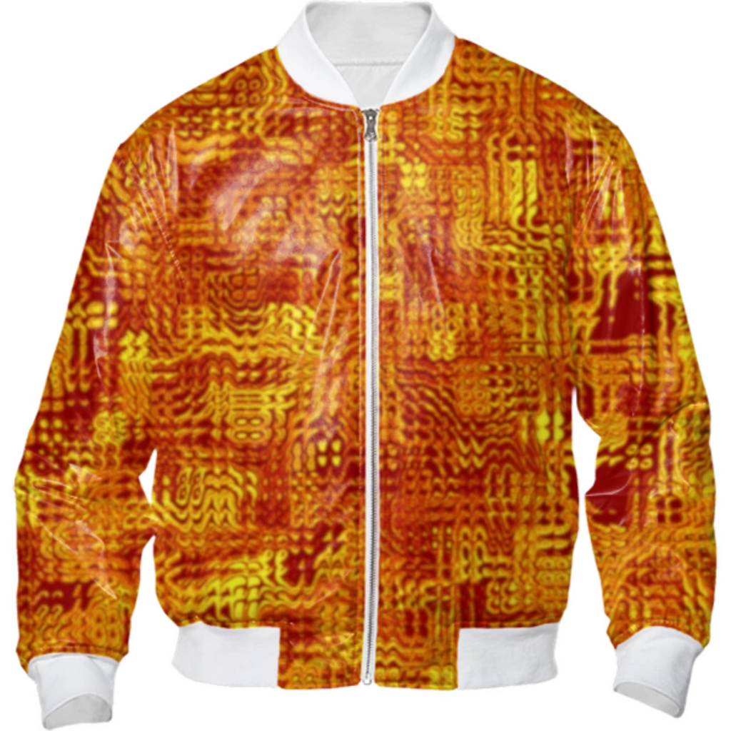 red gold liquid disturbed