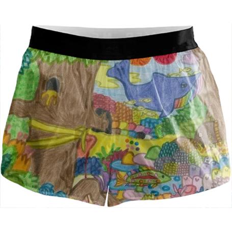 A Child s Dream Running Shorts