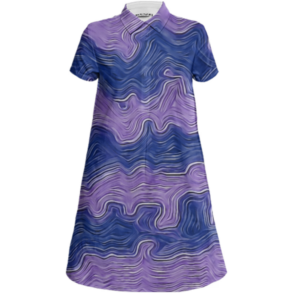 blue and purple