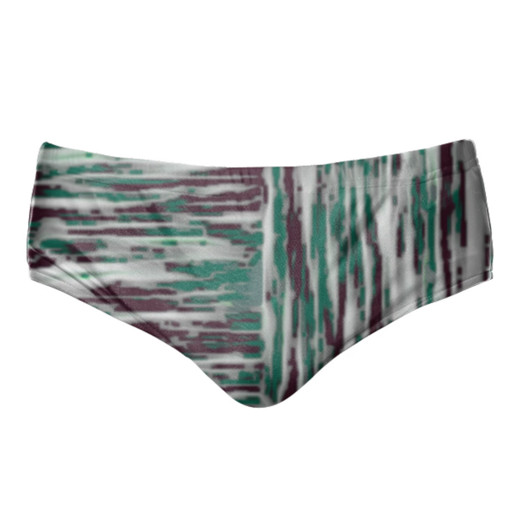 lilac green lengthwise cross