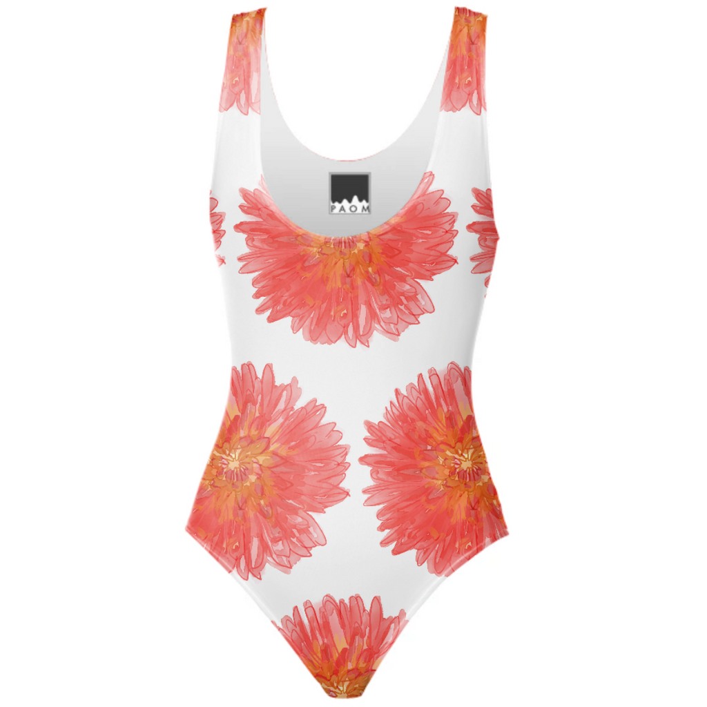 Red Dahlia bathing suit by Isabela