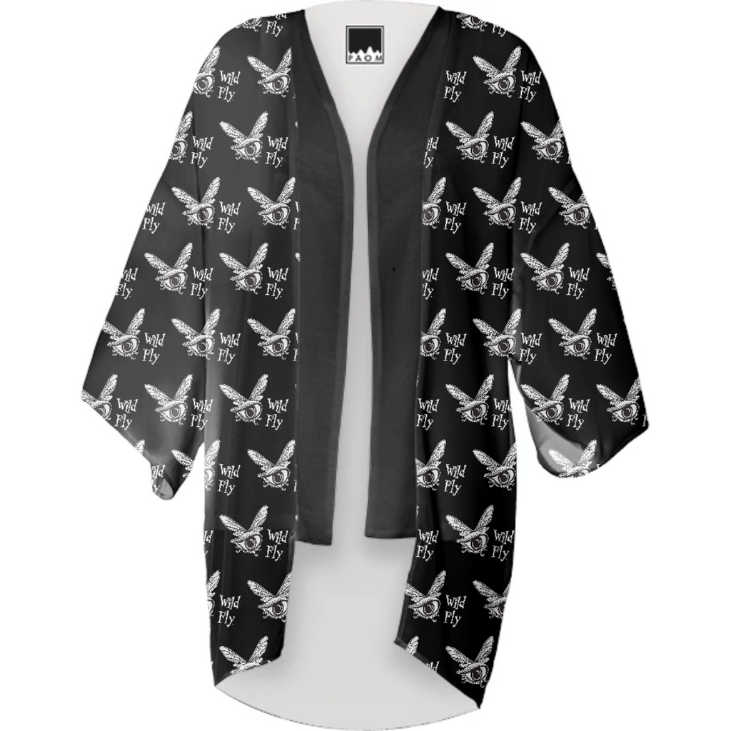 Wild Fly Art Kimono