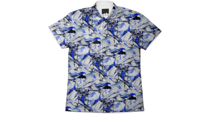 BLUE FOLDS WORKSHIRT