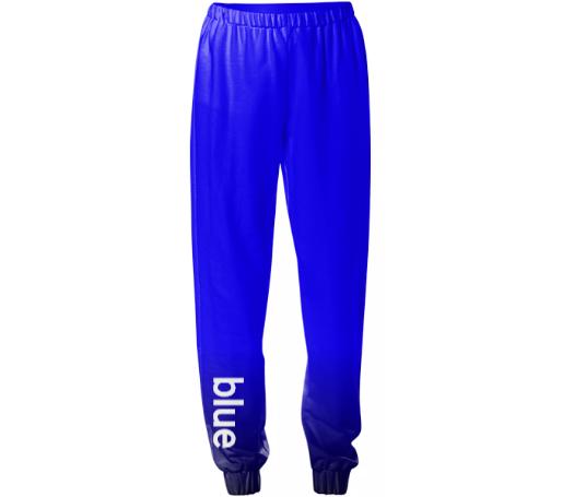 blue jogger sweatpant