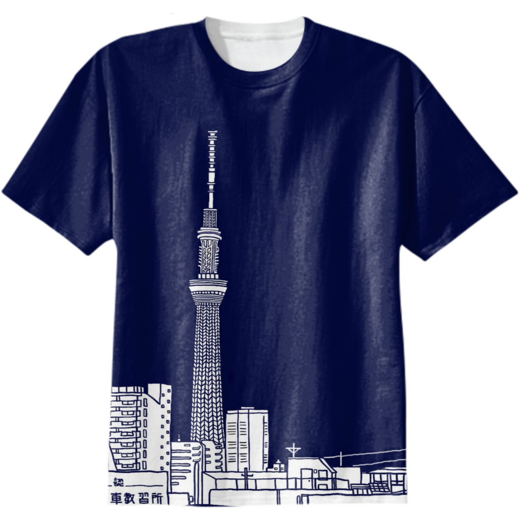 Tokyo Sky Tree by Night