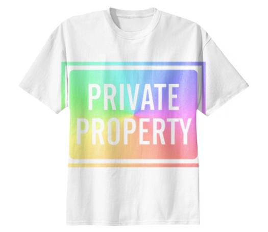 PRIVATE PROPERTY TEE