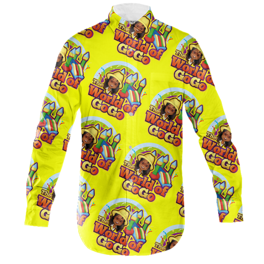 The World of GoGo Yellow Button up
