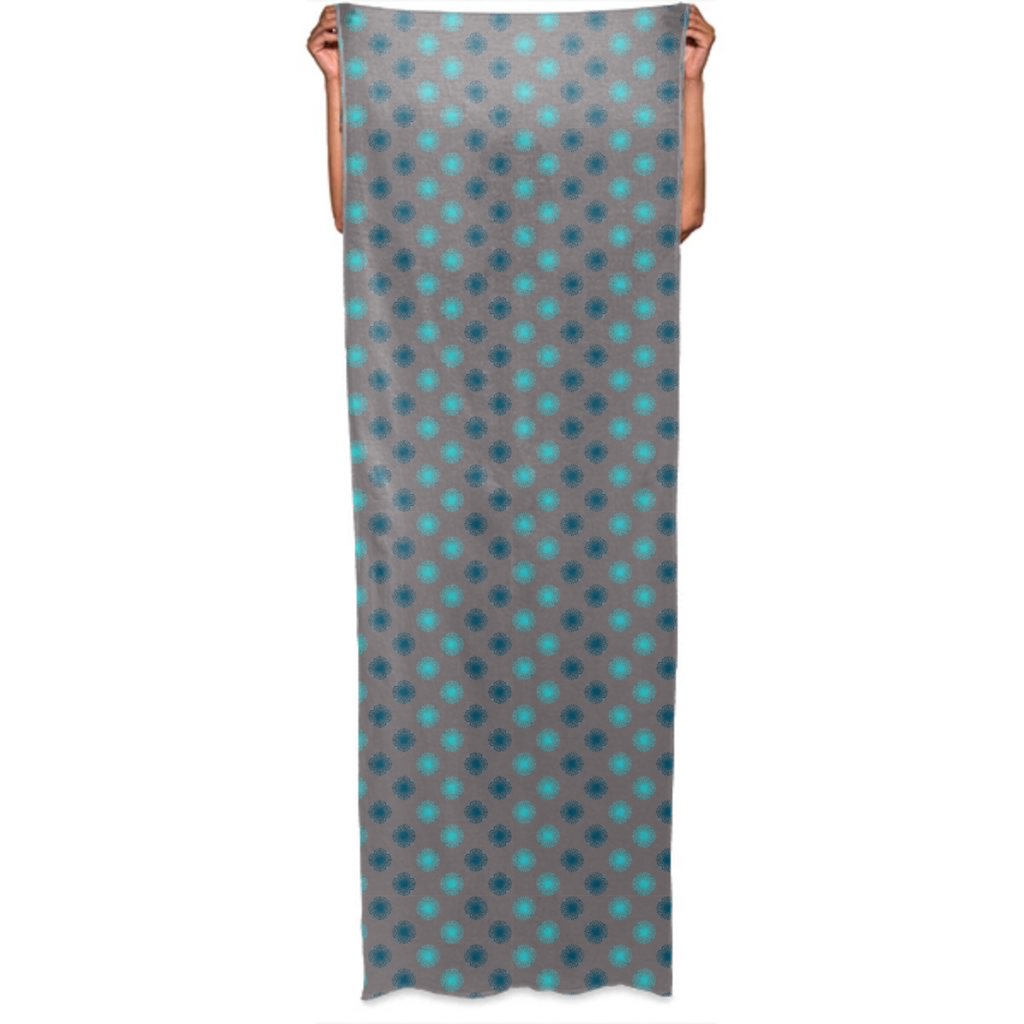Abstract Dots Explosion 4 Wrap Scarf