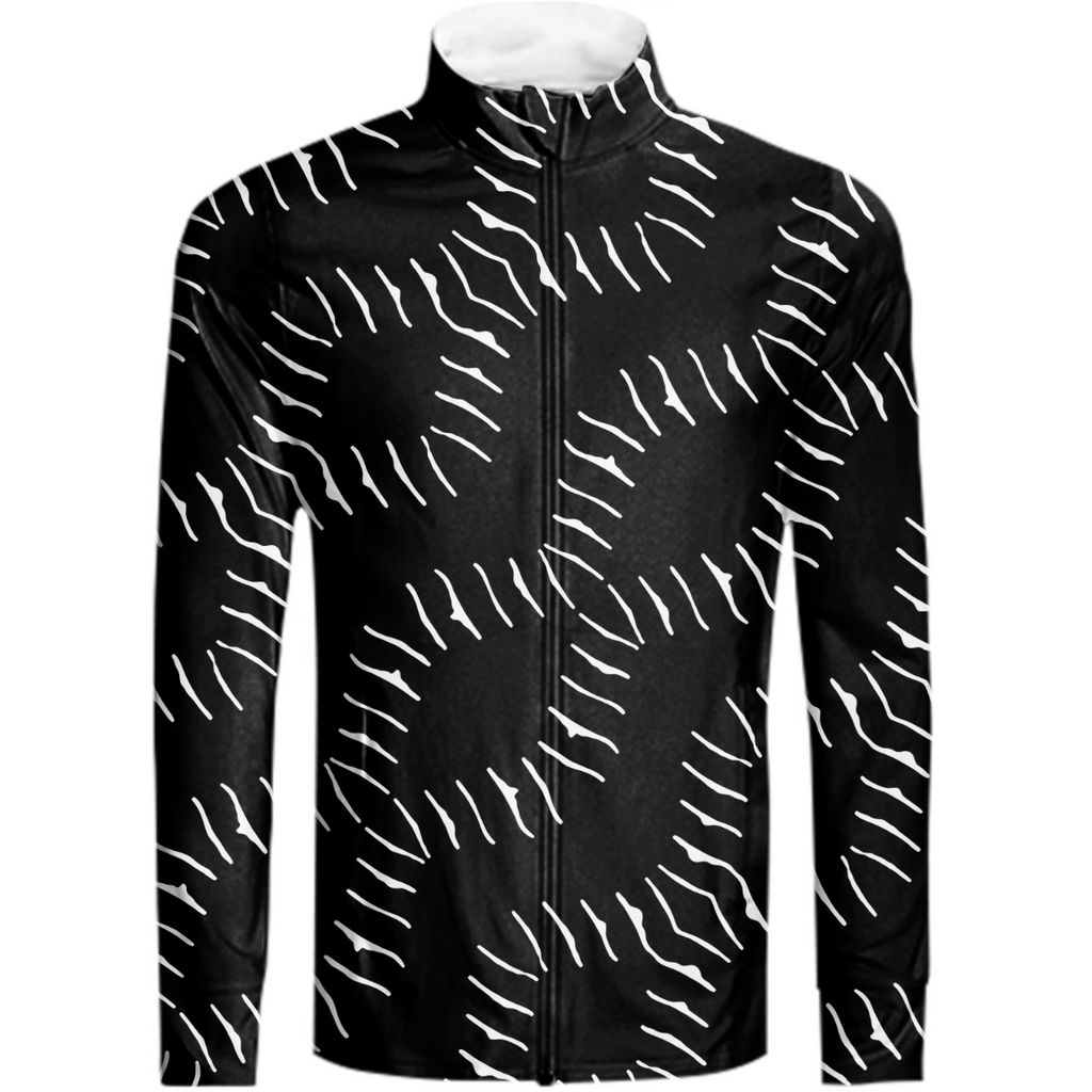 Black and White Geo Print