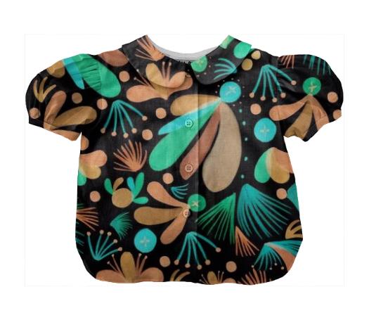Night Heritage Kids Blouse by Amanda Laurel Atkins