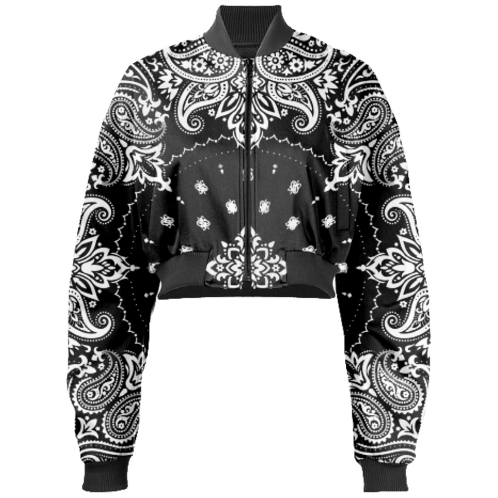 🖤 BLACK BANDANA CB JACKET 996 🖤