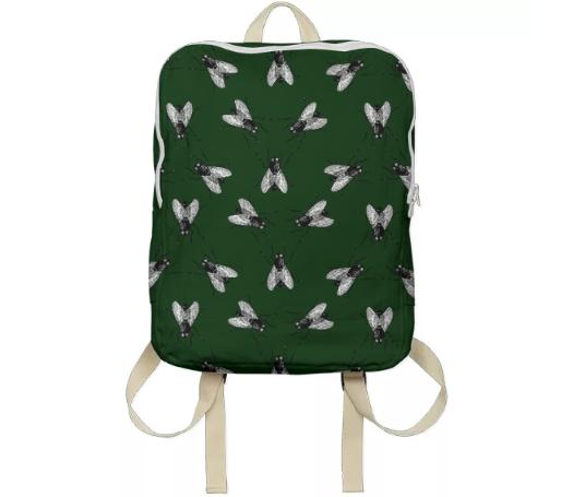 TOO FLY SQUARE BACK PACK GREEN