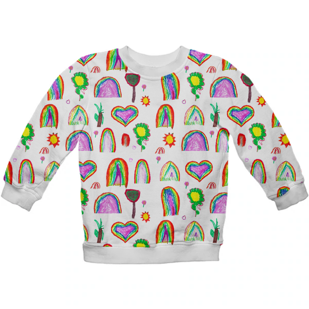 Rainbow Sketch Sweatshirt