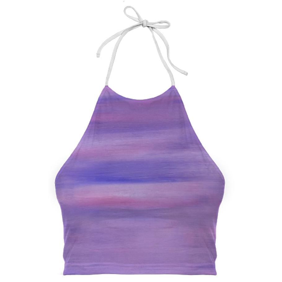 SUMMER stylish Designers top Purple
