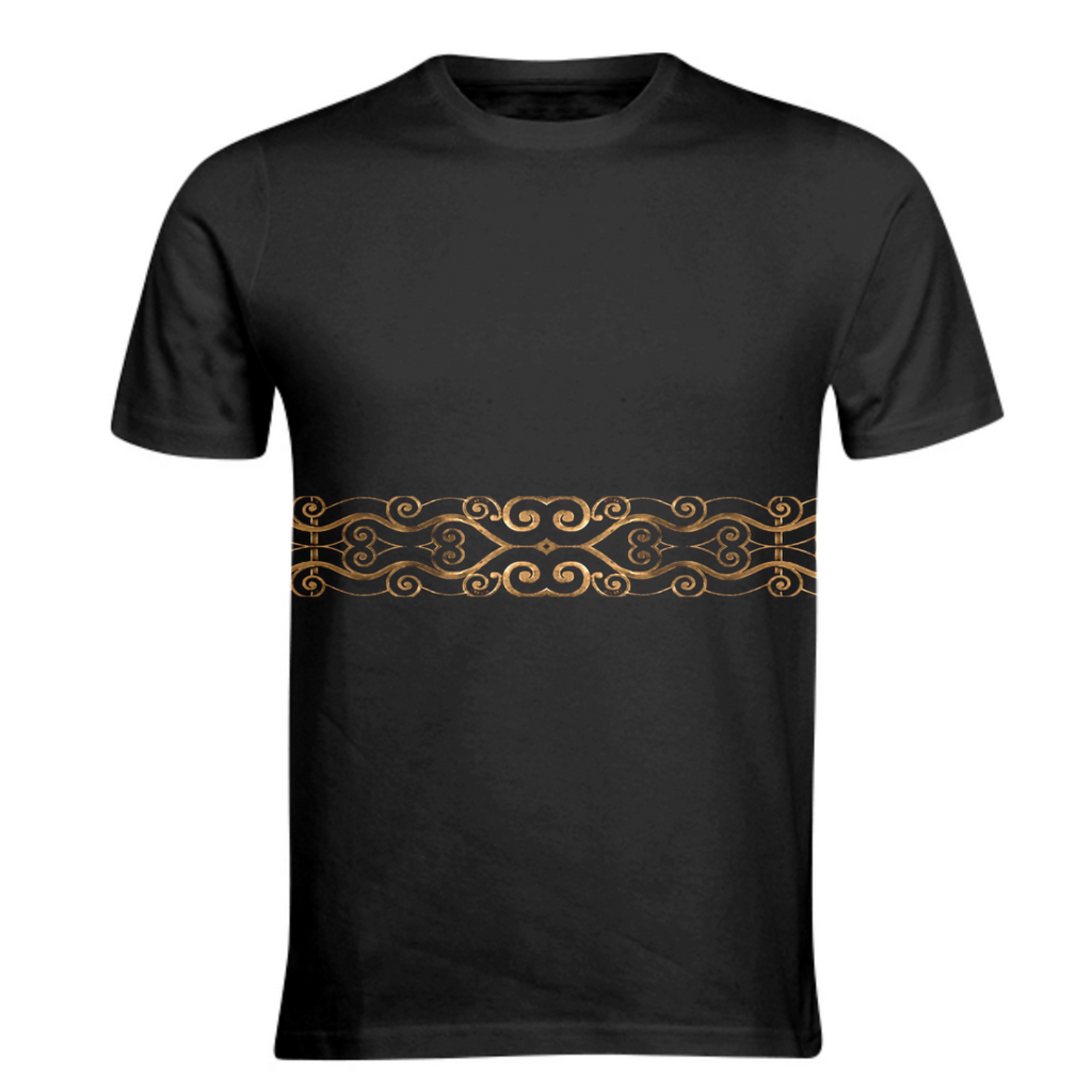 Luxury Ornate Minimal Style Dark Print