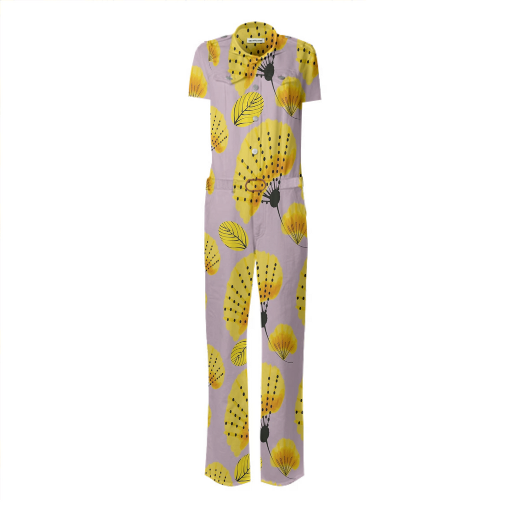 Bohemian Yellow Flowers