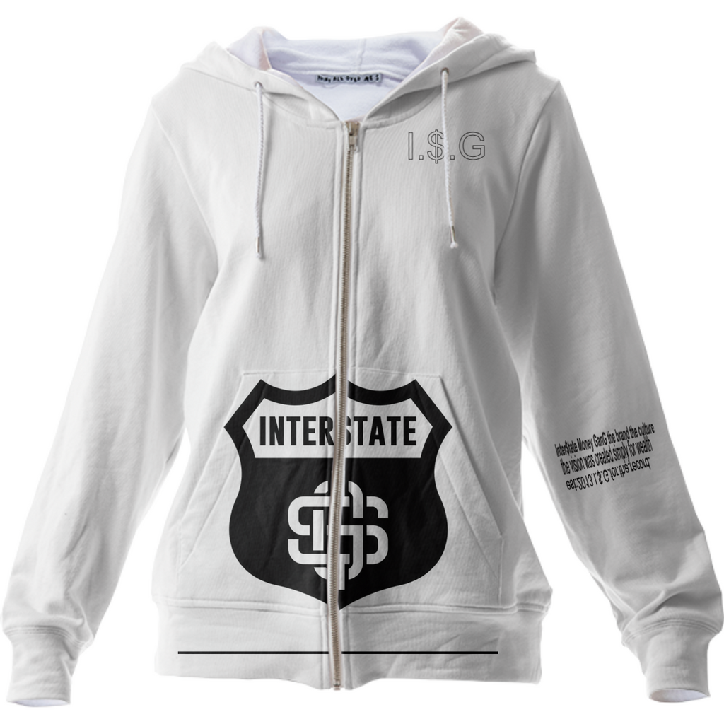 interstate money gang zip hoody