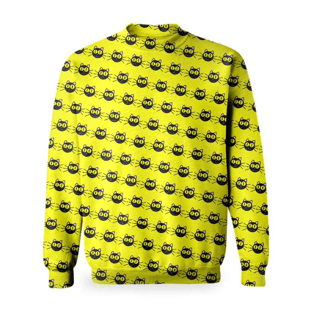 Black and yellow cats