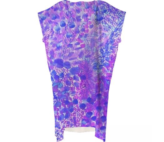 Ultra Violet Square Dress by Amanda Laurel Atkins