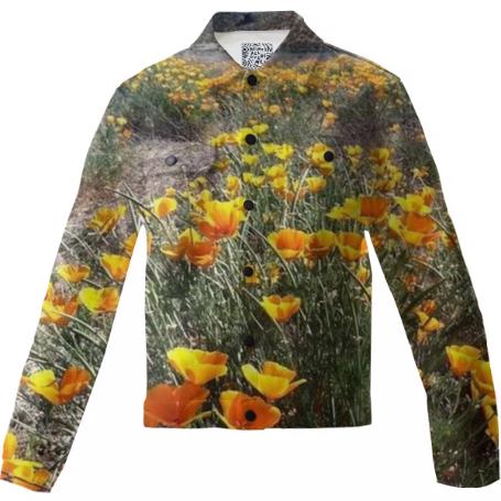 Poppies Twill Jacket