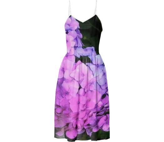 Hydrangea Summer Dress