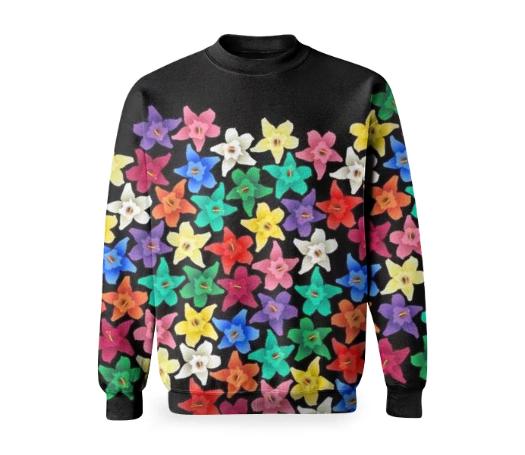 Floral sweatshirt