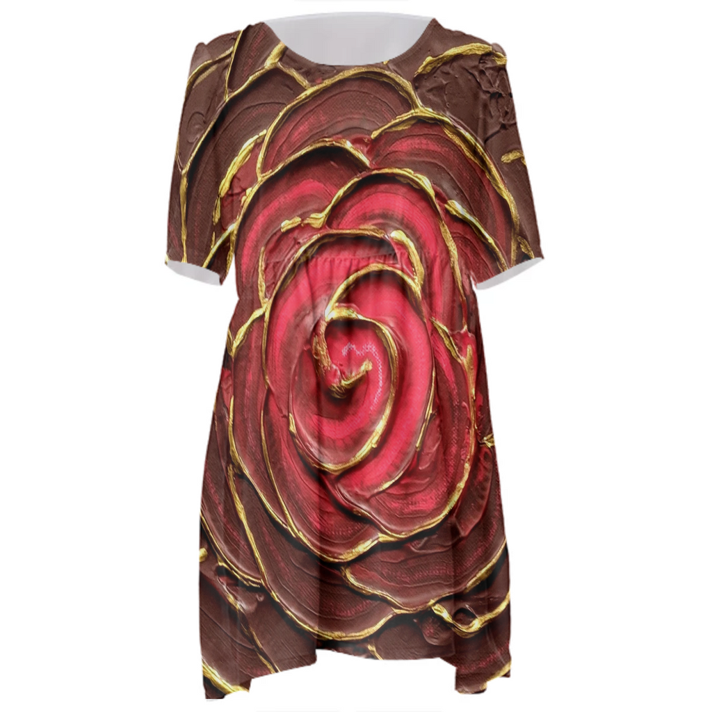 red rose shirt