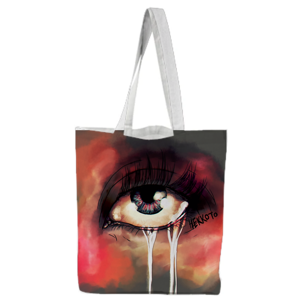 Aesthetic eye beautiful alt style tote bag