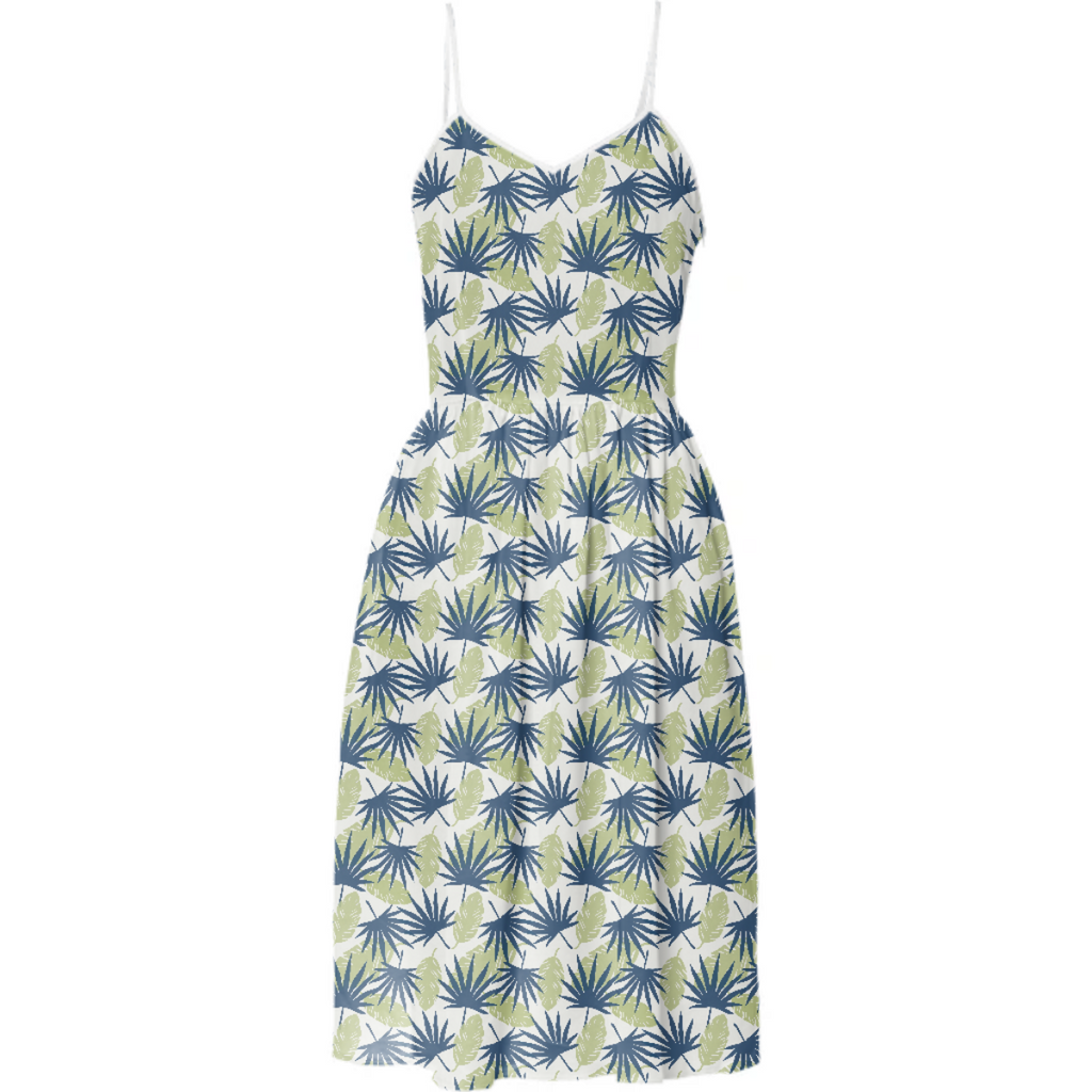 Palm Summer Dress