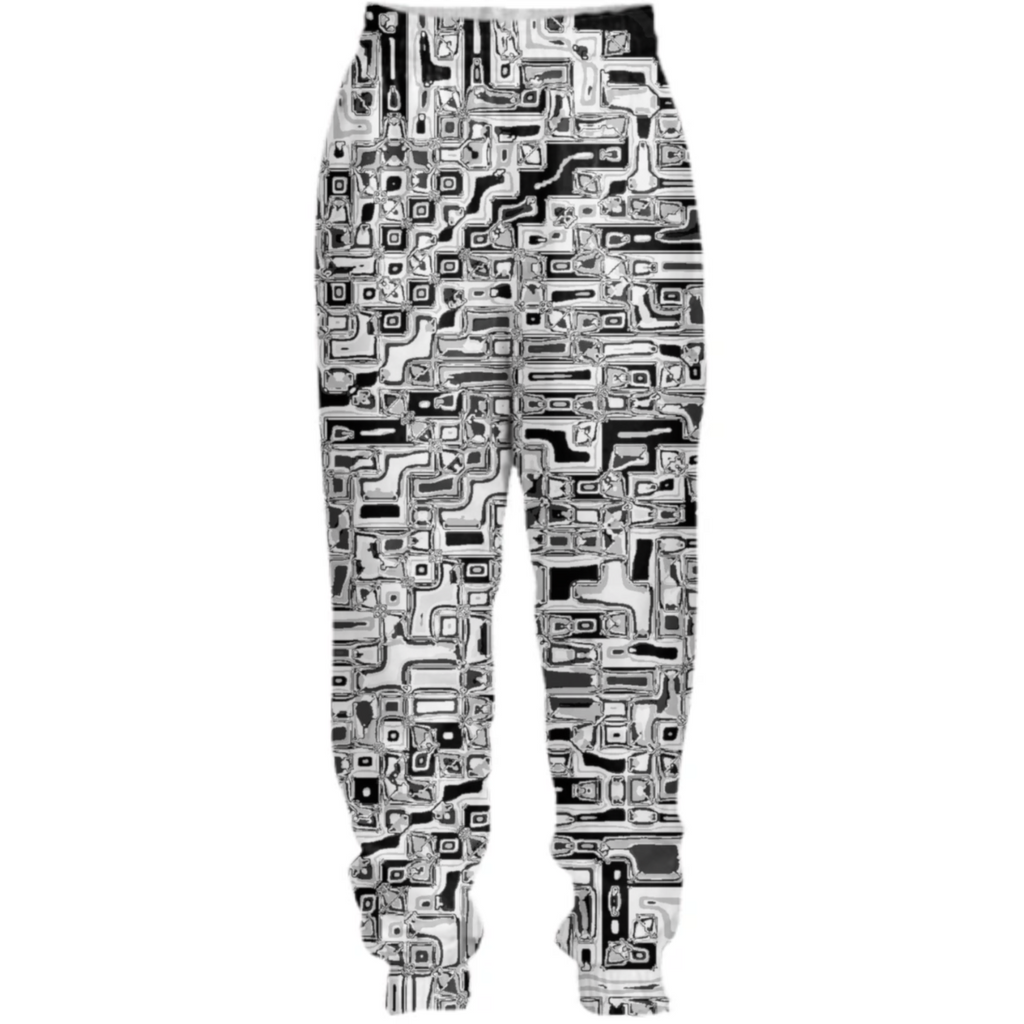 squared black white