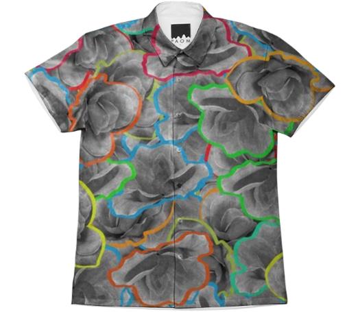 NEON FLORALS SHIRT