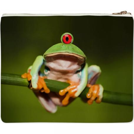 Funny Conceptual Cyclopic Frog Clutch