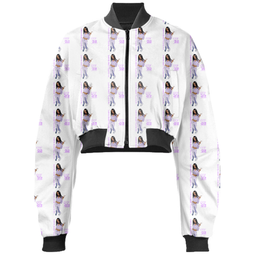 Outta here cropped jacket