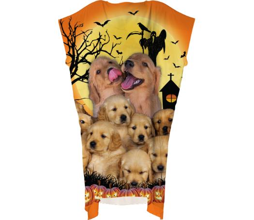 Halloween Dog Square Dress