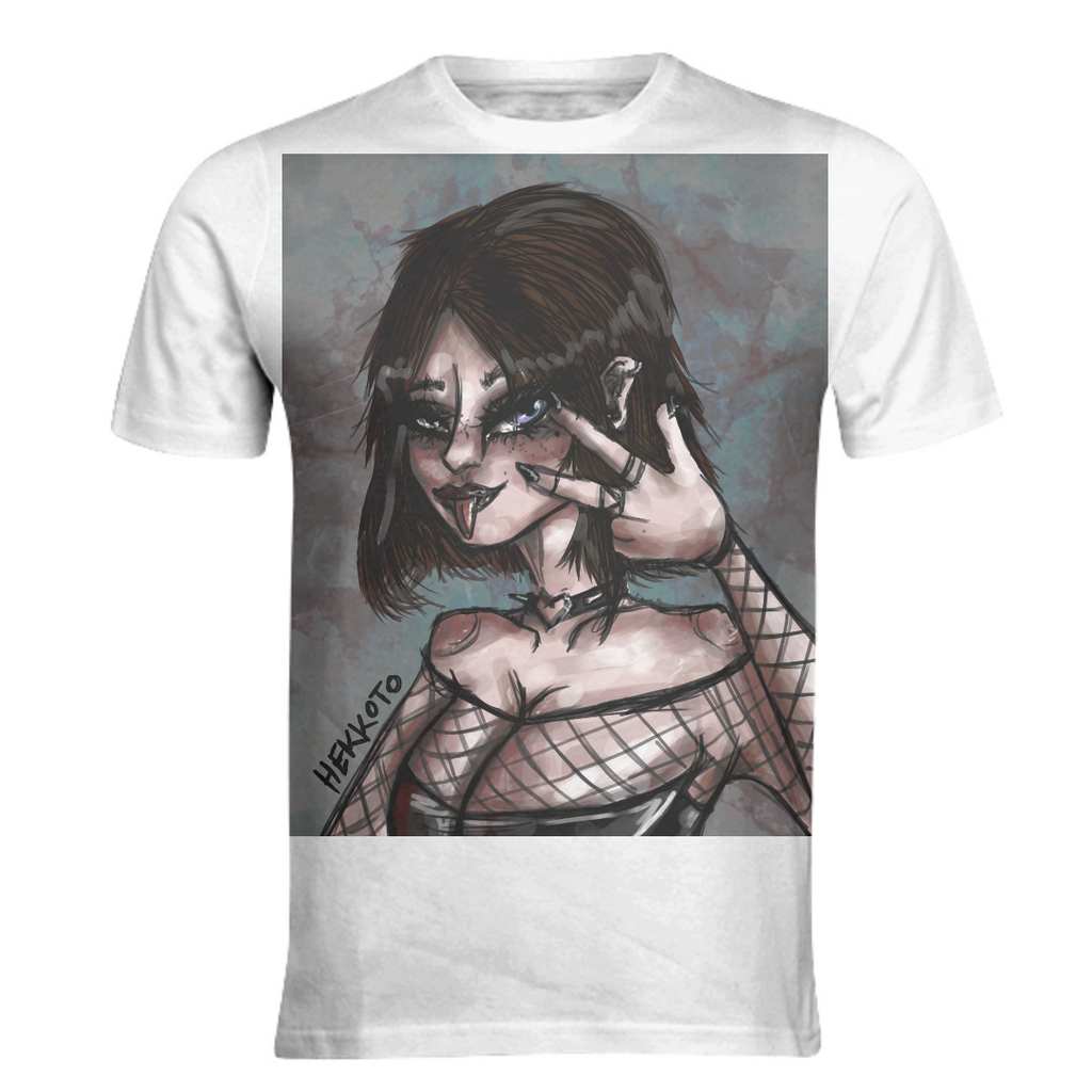 Edgy sexy hot Sam anime girl shirt